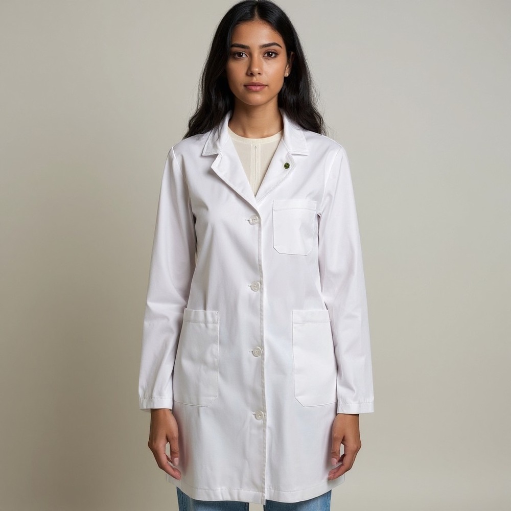 Healing Hands The White Coat Faye Lab Coat White XL Professional Medical 5161